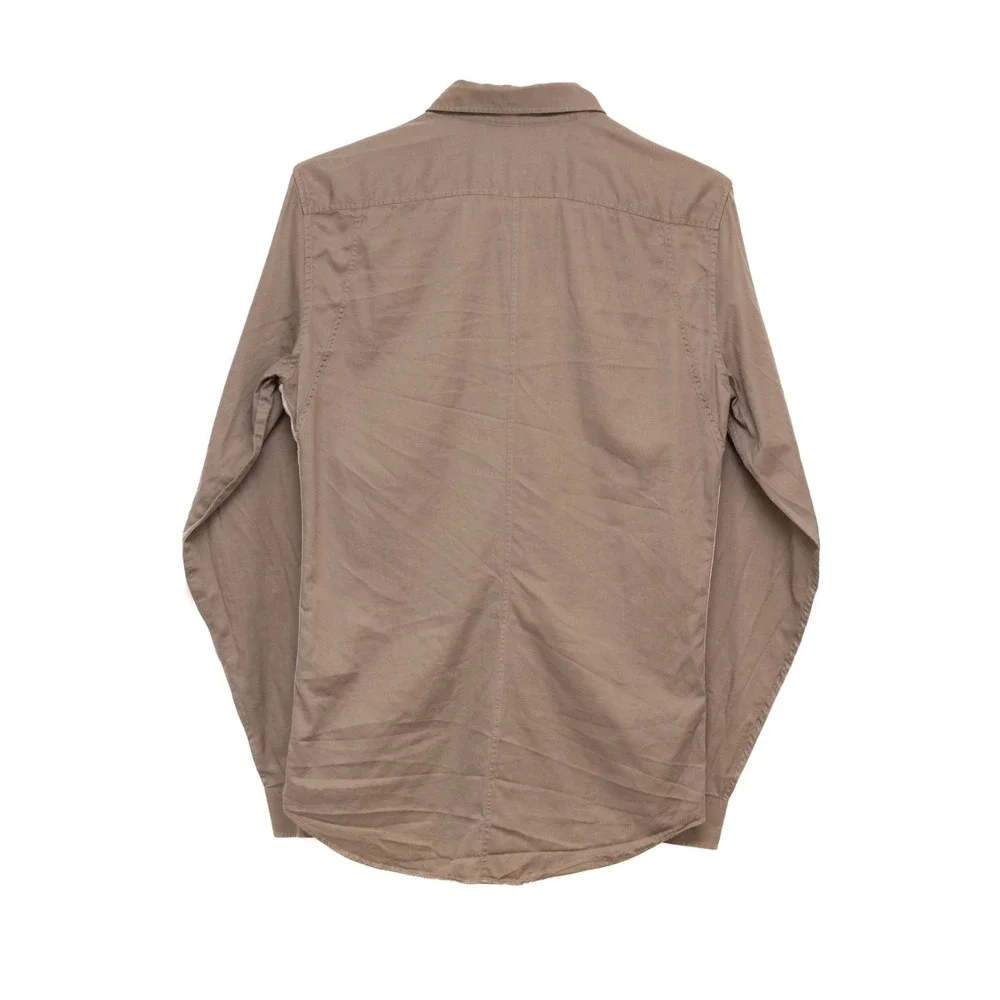 GUCCI‎ - Men's Dress Shirt - Slim Fit Beige (Tom Ford Era) Size EU 42/US 16.5/L